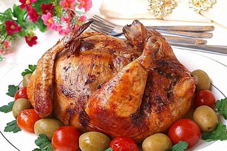 Курица фаршированная — 9 рецептов